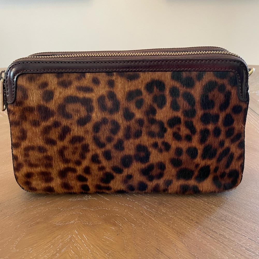 Patricia Nash Chambery Leopard Haircalf crossbody